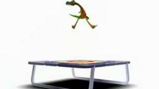 Dinosaur trampoline [upl. by Zebaj]