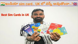 Best Sim Cards in UK  Cheap Mobile Network in UK [upl. by Nehtiek749]