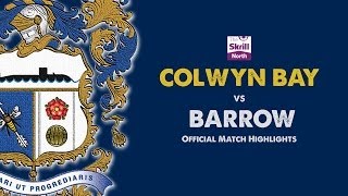 201314 Colwyn Bay v BARROW [upl. by Naid]