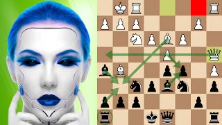 I challenged Leela  Game 5 Levitsky Attack [upl. by Ollayos]