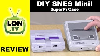 DIY SNES Mini Retroflag SuperPi Cases for Raspberry Pi Review [upl. by Enenstein495]