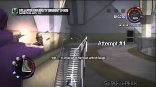 Saints Row Walkthrough Mission Fail Complation [upl. by Perren892]