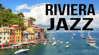 Italian Riviera JAZZ  Enchanting Piano Music with the Soothing Sounds of the Ligurian Sea Waves [upl. by Akinam266]