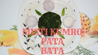 Misti Kumro Patar Bata  Bengali Recipes  Sohoj Ranna [upl. by Yanetruoc]