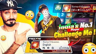 INDIA’S NO1 GRANDMASTER PLAYER CHALLENGE ME  GOD LEVEL BR RANK GAMEPLAY  FREE FIRE MAX [upl. by Benjamen591]