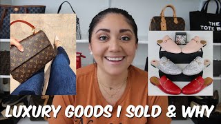 LUXURY GOODS I SOLD amp WHY  HANDBAGS SLG’s SHOES  Minks4All [upl. by Peednam308]