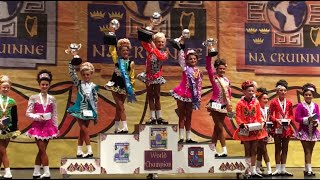 Girls 1314 Awards Presentation 2016 CLRG World Irish Dancing Championships [upl. by Annonyw]