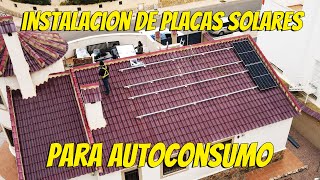 Instalar placas SOLARES como un PRO Vertido a la red Instalación COMPLETA [upl. by Zena856]