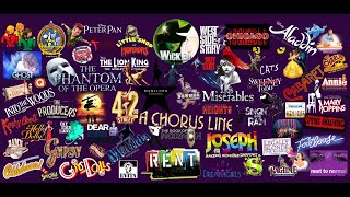 Top 100 Musical Theater Songs [upl. by Damek961]