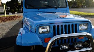 Fully Restored Jeep Wrangler YJ Islander [upl. by Ausoj114]