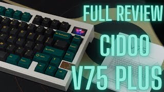 Cidoo V75 Plus Yet Another Budget 75 with Screen Display Full Review and Soundtest [upl. by Mafalda]