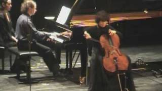 Xenia Jankovic and Nenad Lecic play Smyth cello sonata 2nd mvt [upl. by Ilsel907]