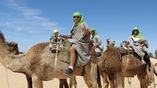 A LA DÉCOUVERTE DE TOZEUR DOUZ ET LOASIS DE KSAR GHILANE  TUNISIE [upl. by Aniuqahs]