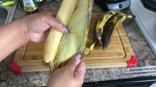 How To Fry Sweet Plantains Like A Pro  Twice Fried Plantains [upl. by Arrec]