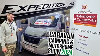 AutoTrail Expedition 68 review amp PCP scheme  Caravan Camping Motorhome Show 2024  NEC  vanlife [upl. by Hujsak]