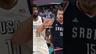 USA vs Serbia Olympic Basketball Showdown usateam serbia basketball short [upl. by Eibmab]