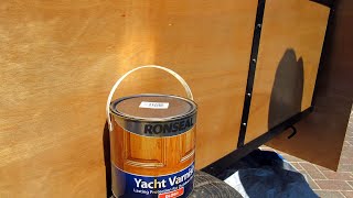 RONSEAL Yacht Varnish Clear Gloss Outdoor 25l  Review ronseal [upl. by Ynneh645]