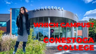 Conestoga College Reality Which campus to choose  Staff and Learning international student [upl. by Ethan895]