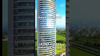 NEW LAUNCH GAUR TRECENTO JAYPEE GREEN GREATER NOIDA gaurisland trecento [upl. by Idalina]