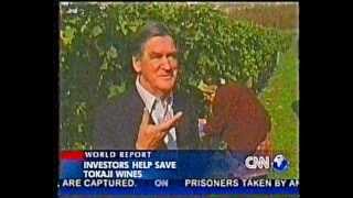 TOKAJI ASZÚ WINE STORY ON CNN 2001 [upl. by Ynnal]