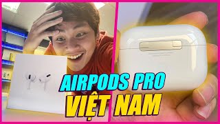 MỚI MUA ĐƯỢC AIRPODS PRO MADE IN VIETNAM  UNBOX XEM KHÁC GÌ MADE IN TRUNG QUỐC [upl. by Dnumsed]