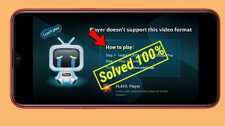 Player doesnt support this video format mx player problem solved [upl. by Nage]