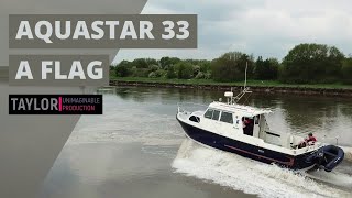 Aquastar 33 A Flag  Preston Marina to the River Ribble [upl. by Jandel]