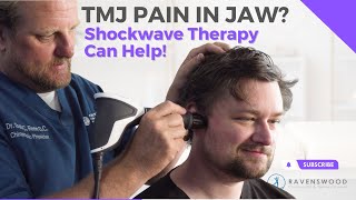 TMJ Pain in Jaw Shockwave Therapy Can Help [upl. by Henebry]