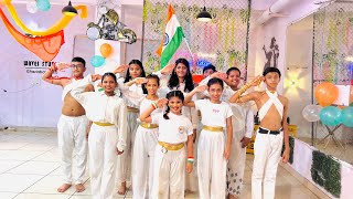 ￼15 August Dance performance  song Vande Mataram  abcd 2 ￼Dance wavers 🇮🇳 happy Independence Day [upl. by Sima]