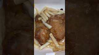 Injected Fried Chicken Broast  trending satisfying asmr viral fyp shorts [upl. by Asserrac]