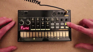 Korg Volca Beats Tutorial Bedienung Deutsch  Analoger Synthesizer  Teil 2 [upl. by Anwaf]