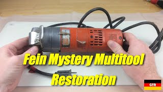 Vintage Fein Mystery Multitool Restoration [upl. by Yrogerg]