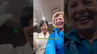 Cardi B endorses Tammy Baldwin cardib tammybaldwin [upl. by Mateusz]