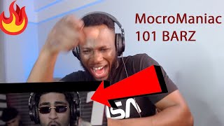 MocroManiac  Wintersessie 2020  101Barz REACTION [upl. by Eohce]