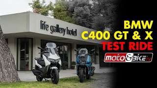 BMW C400 GT amp X Test ride  English Subtitles [upl. by Atteval]