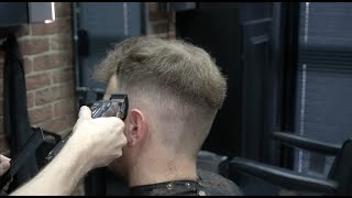 HOW TO FADE 05 EASIEST WAY STEP BY STEP BARBER TUTORIAL [upl. by Enialb]