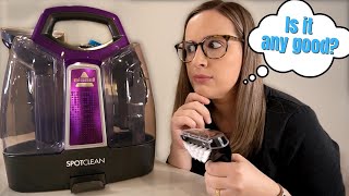 Bissell Spot Cleaner Review  Unboxing amp Demo [upl. by Sihonn]