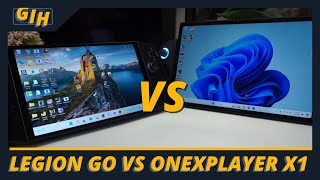 Lenovo Legion Go Vs OneXPlayer X1 Which Is The Big Screen Handheld King [upl. by Pritchett]