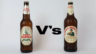 Blind Taste Test  Italian beer  Premium Vs Own Brand [upl. by Seligman]