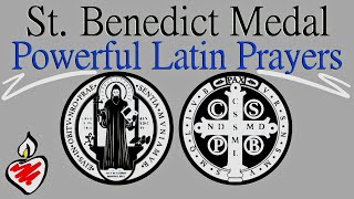 St Benedict Catholic Medal Latin Prayer Tutorial amp Explanation  Powerful against evil [upl. by Aihtebat]