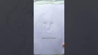 Rabindranath Tagore drawingLikeCommentShare and Subscribe for moreartistcommunity drawing [upl. by Eanaj]