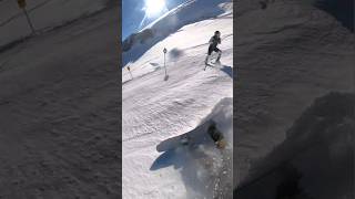 Piste black 202324 season opening fun on Pitztal Glacier short [upl. by Amadeo215]