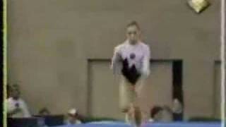 Tatiana Lysenko  1992 Olympics Team Optionals  Vault 2 [upl. by Enyal]