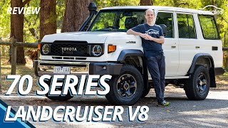 2024 Toyota LandCruiser 70 Series V8 Review  What is all the fuss about [upl. by Carce]