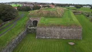 Lords Mount Berwick upon tweed Castle Walls [upl. by Onibla]