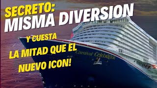 El Carnival CELEBRATION muy divertido y cuesta la mitad que el iconoftheseas siguenos [upl. by Enitsahc437]