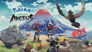 🔴On découvre le jeu 🔴 Pokémon Légende Arceus 01 [upl. by Enirak]