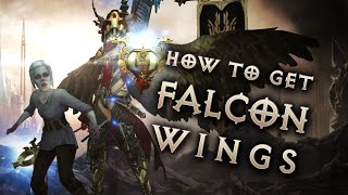 How to get falcon wings cosmetic in Diablo 3 stream highlight [upl. by Good]