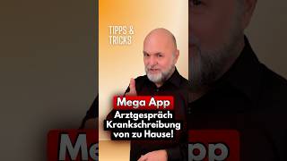 😍 Super App spart Zeit Arztgespräch Krankschreibung und Rezept online mit TeleClinic [upl. by West]