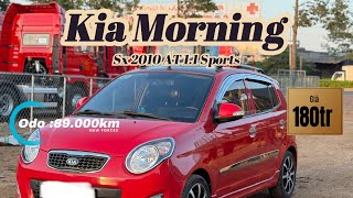 Kia Morning sx 2010 AT 11 sports [upl. by Atteuqnas693]